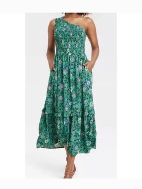 Knox Rose one shoulder floral dress